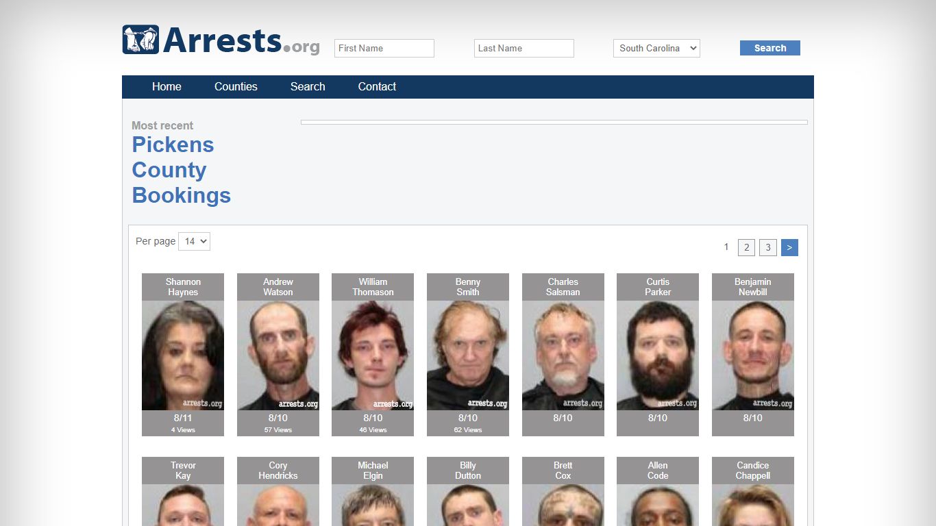 Pickens County Arrests and Inmate Search